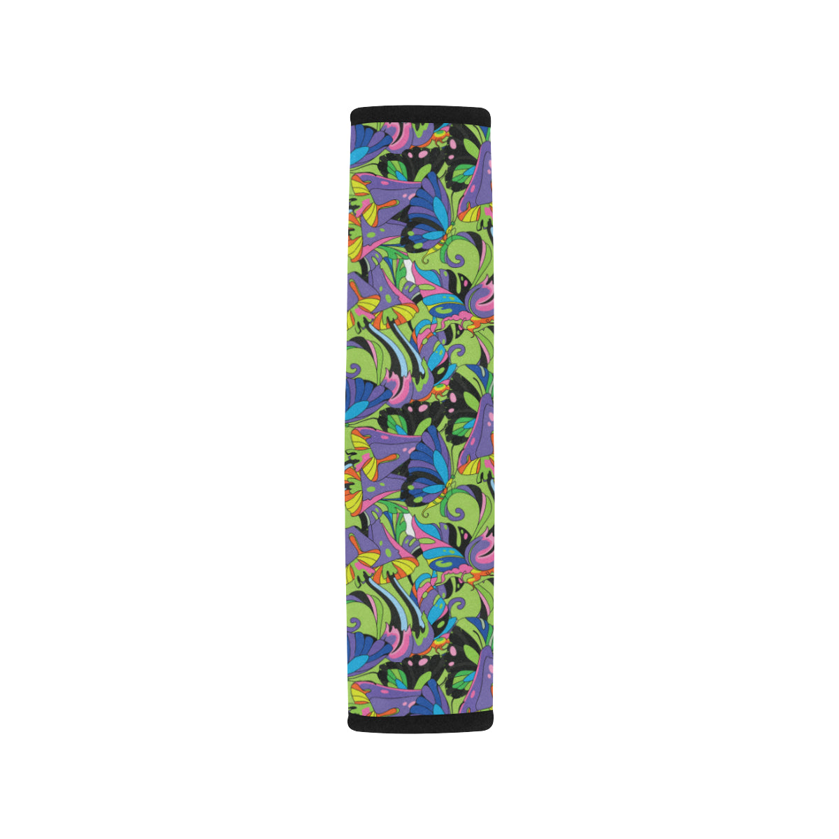 Psychedelic Trippy Mushroom Themed Car Seat Belt Cover