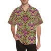 Peace Sign Pattern Print Design A04 Men's Hawaiian Shirt