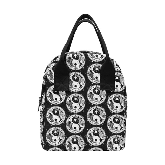 Yin Yang Koi Fish Insulated Lunch Bag