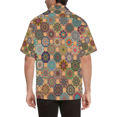 Boho Pattern Print Design 07 Men's Hawaiian Shirt