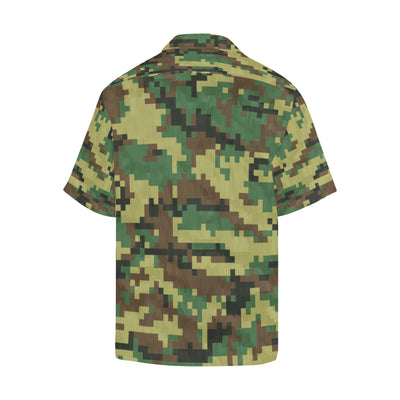 ACU Army Digital Pattern Print Design 02 Men's Hawaiian Shirt