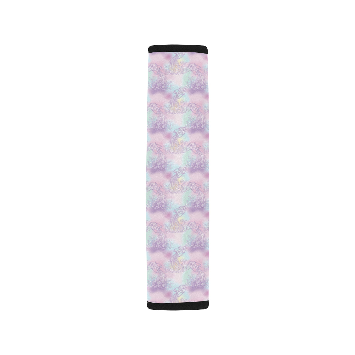 Aquarius Zodiac Pattern Print Design 01 Car Seat Belt Cover