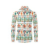 Maracas Mexican Pattern Print Design 01 Men's Long Sleeve Shirt