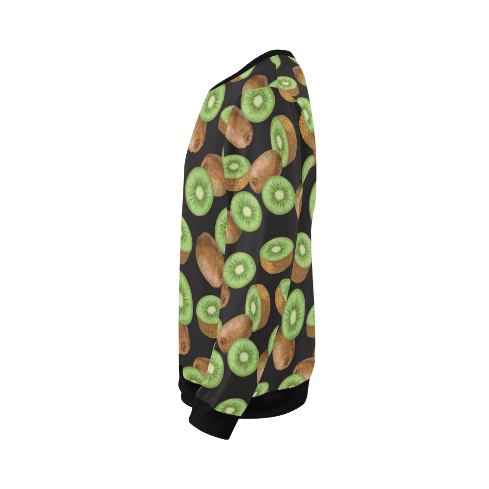 Kiwi Pattern Print Design KW03 Men Long Sleeve Sweatshirt