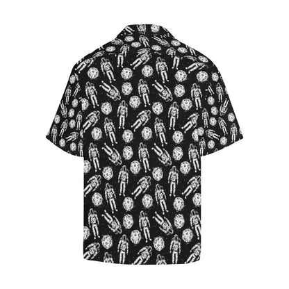 Astronaut Pattern Print Design 03 Men's Hawaiian Shirt