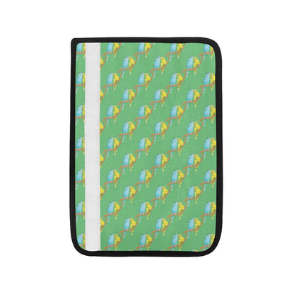 Budgerigar Pattern Print Design 01 Car Seat Belt Cover