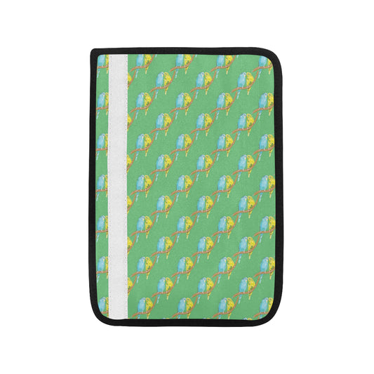 Budgerigar Pattern Print Design 01 Car Seat Belt Cover