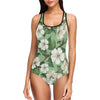 Apple blossom Pattern Print Design AB02 Women Swimsuit