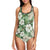 Apple blossom Pattern Print Design AB02 Women Swimsuit