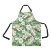 Apple blossom Pattern Print Design AB02 Apron with Pocket