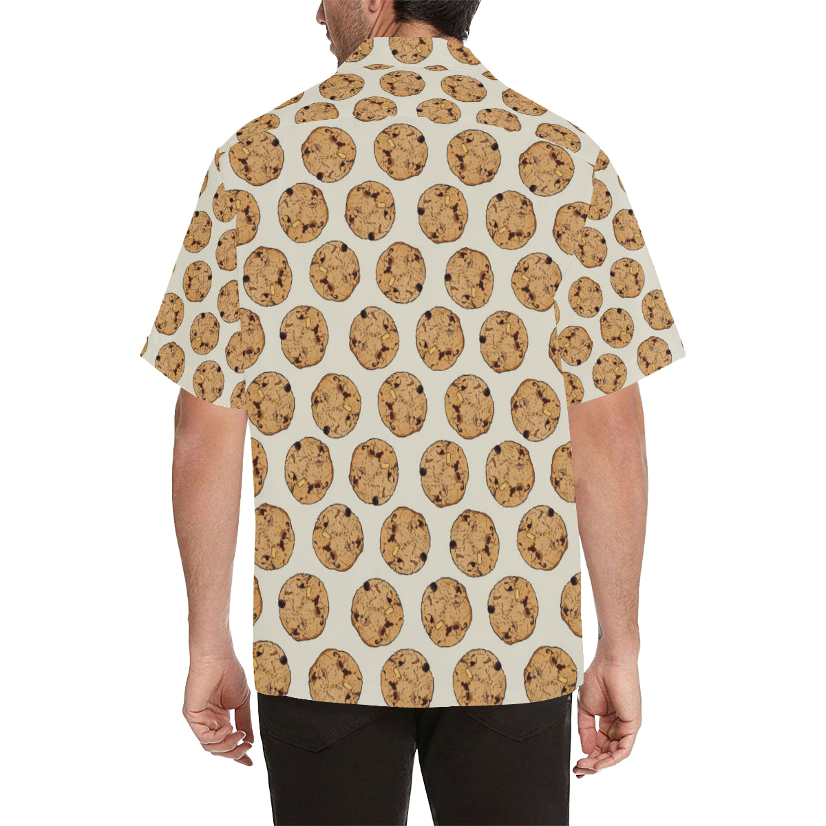 Cookie Pattern Print Design 05 Men's Hawaiian Shirt