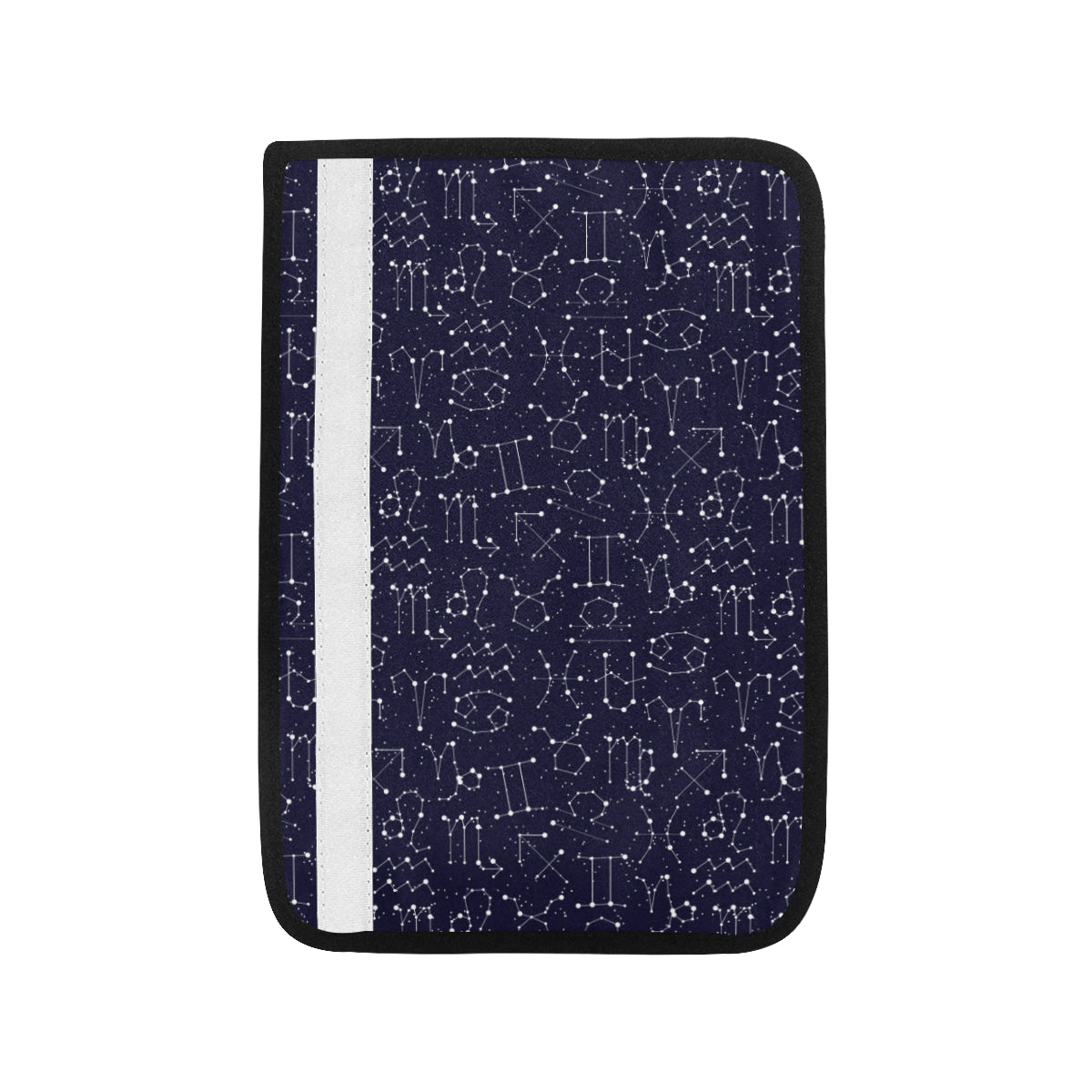 Zodiac Pattern Design Print Car Seat Belt Cover
