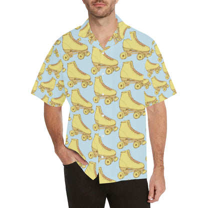 Roller skate Pattern Print Design A03 Men's Hawaiian Shirt