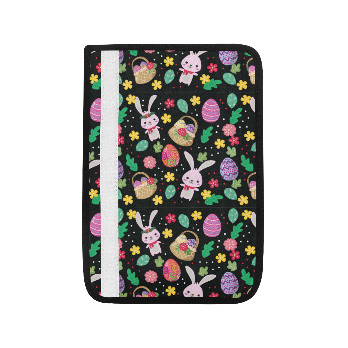 Easter Eggs Pattern Print Design RB05 Car Seat Belt Cover