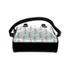 SeaHorse Pattern Print Design 01 Shoulder Handbag