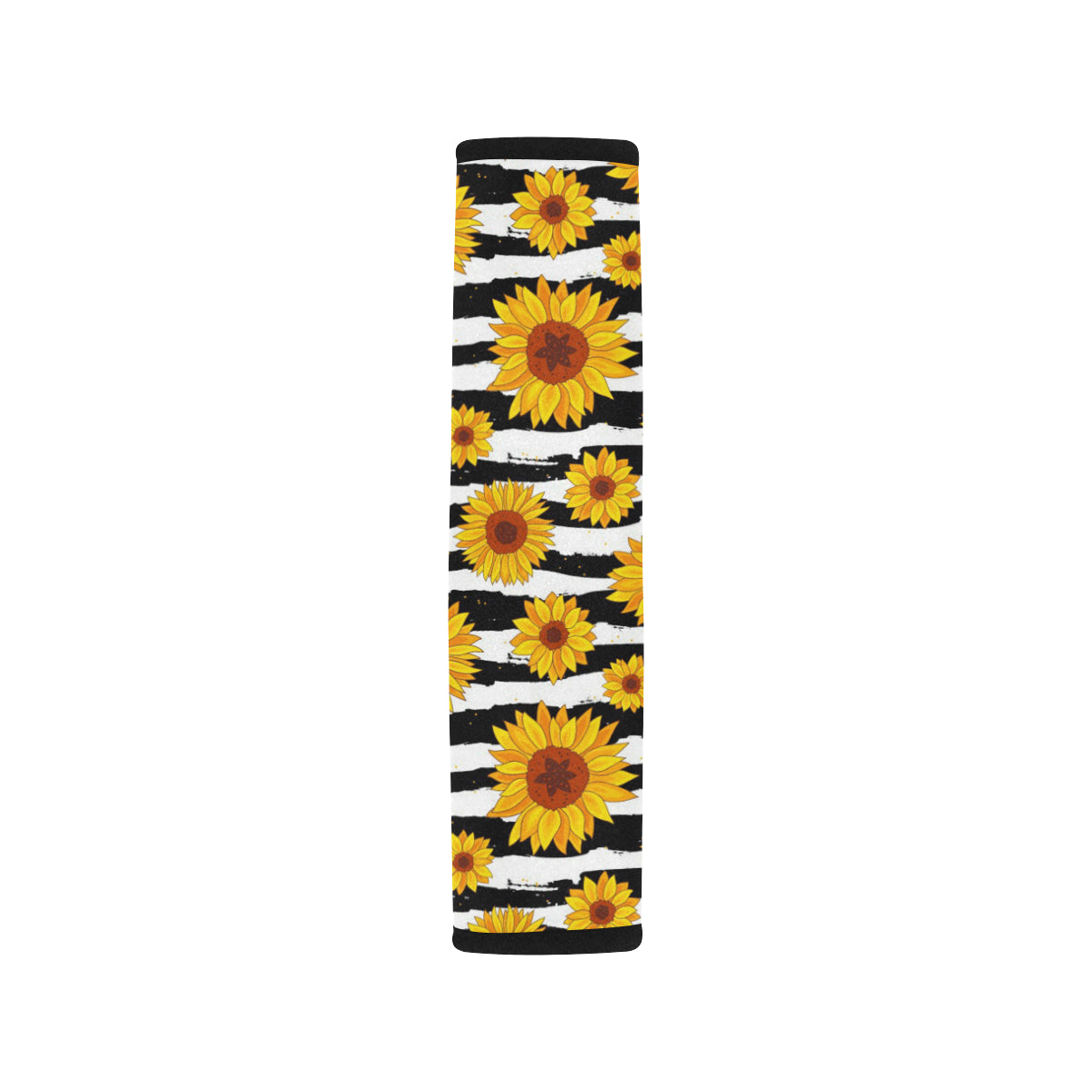 Sunflower Pattern Print Design SF010 Car Seat Belt Cover