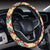 Navajo Pattern Print Design A01 Steering Wheel Cover with Elastic Edge