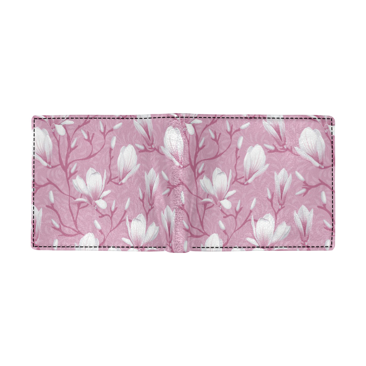 Magnolia Pattern Print Design MAG05 Men's ID Card Wallet