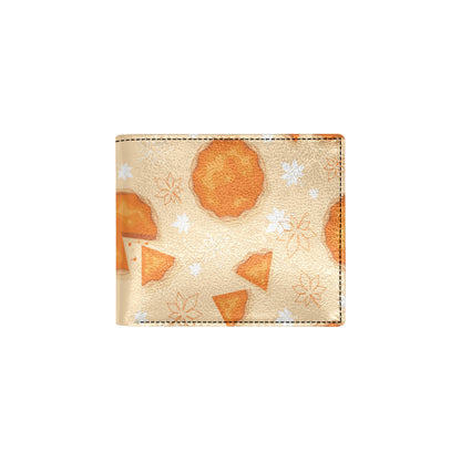 Pie Pattern Print Design A01 Men's ID Card Wallet
