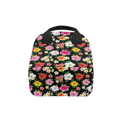 Hibiscus Pattern Print Design HB025 Insulated Lunch Bag