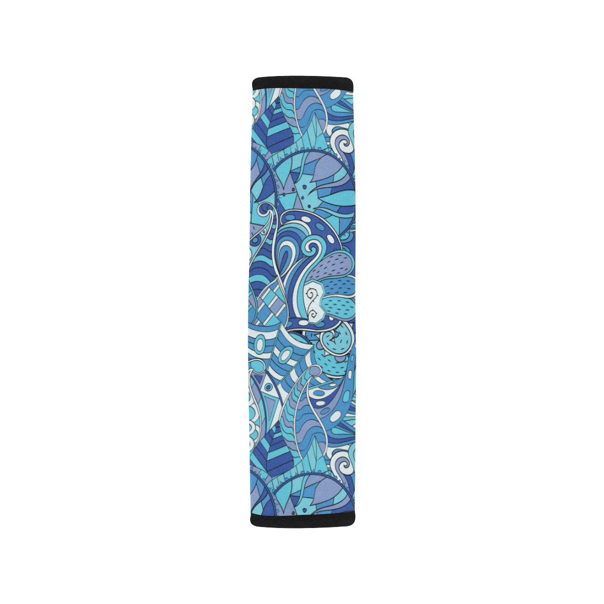 Funky Retro Pattern Print Design A02 Car Seat Belt Cover