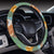 Fox Autumn leaves Themed Steering Wheel Cover with Elastic Edge