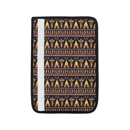 Totem Pole Design Car Seat Belt Cover