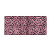 Cheetah Pink Pattern Print Design 01 Men's ID Card Wallet