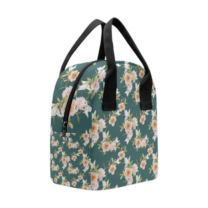 Iris Pattern Print Design IR01 Insulated Lunch Bag