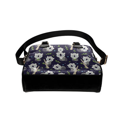 Koala Pattern Print Design 04 Shoulder Handbag