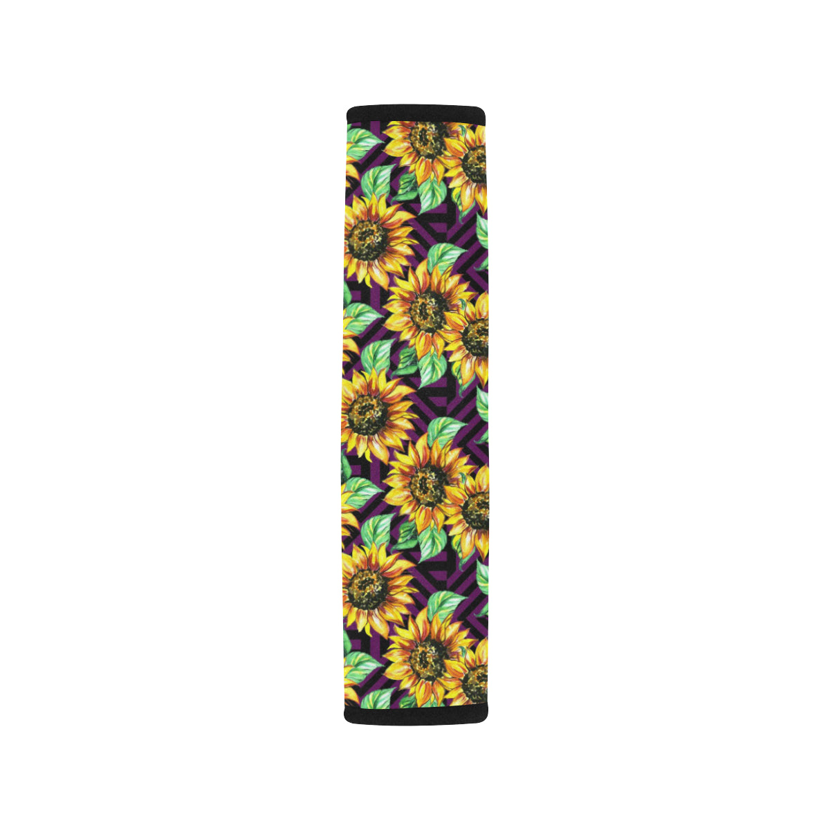 Sunflower Pattern Print Design SF012 Car Seat Belt Cover