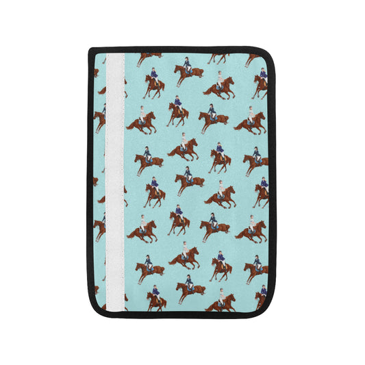 Equestrian Horse Riding Car Seat Belt Cover