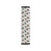 Aloha Beach Pattern Design Themed Print Car Seat Belt Cover