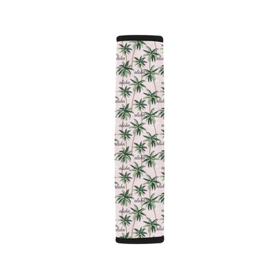 Aloha Beach Pattern Design Themed Print Car Seat Belt Cover