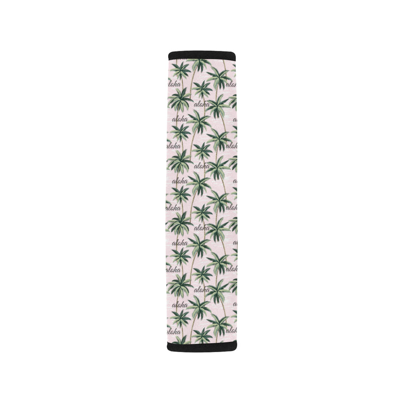 Aloha Beach Pattern Design Themed Print Car Seat Belt Cover