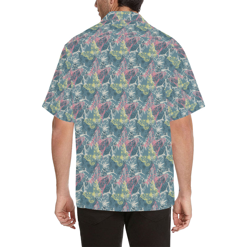 Butterfly Pattern Print Design 01 Men's Hawaiian Shirt