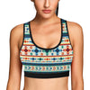 Aztec Pattern Print Design 02 Sports Bra