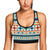 Aztec Pattern Print Design 02 Sports Bra