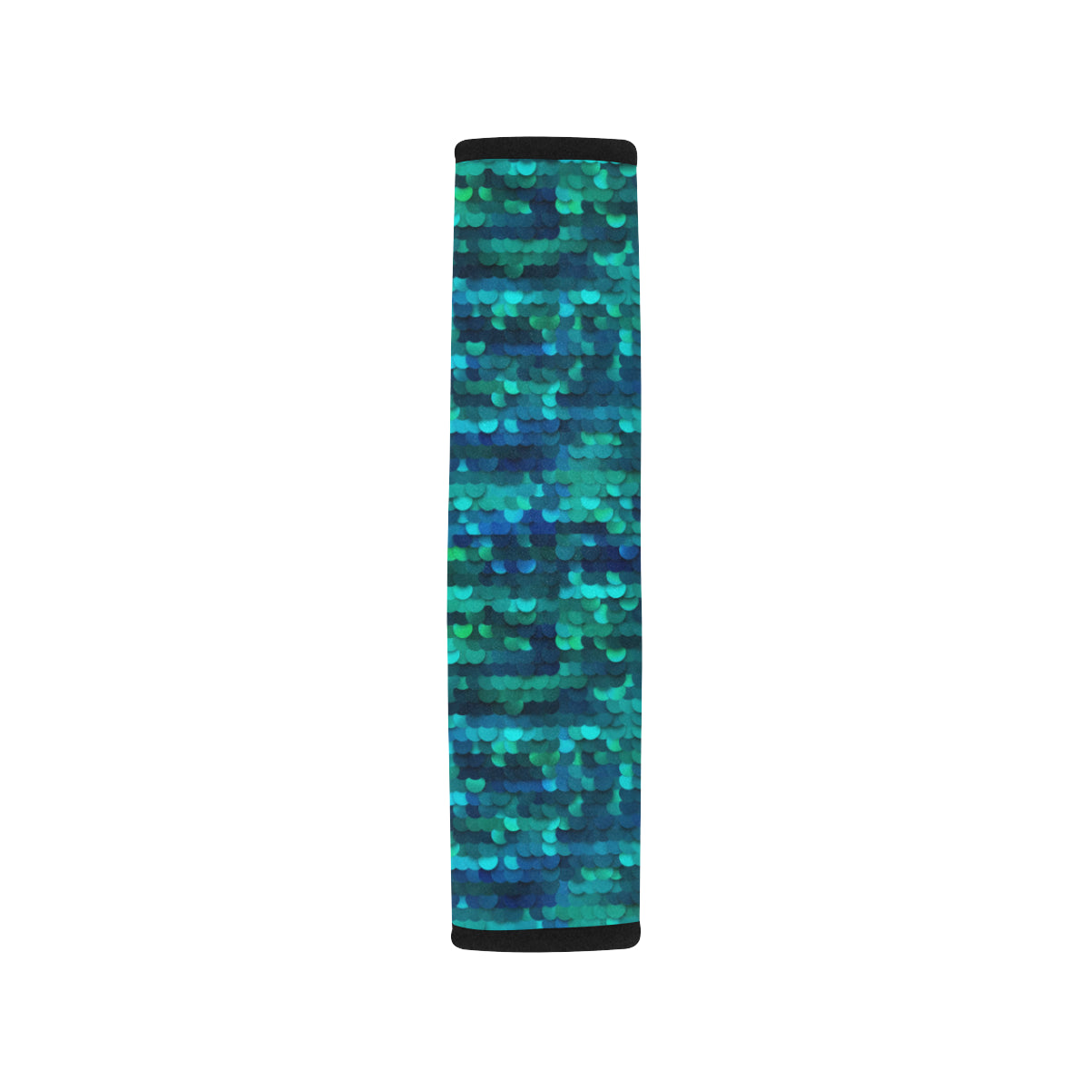 Mermaid Scales Pattern Print Design 06 Car Seat Belt Cover