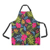 Bird Of Paradise Pattern Print Design BOP014 Apron with Pocket