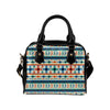 Aztec Pattern Print Design 02 Shoulder Handbag