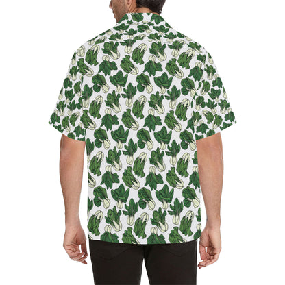 Bok Choy Pattern Print Design 02 Men's Hawaiian Shirt