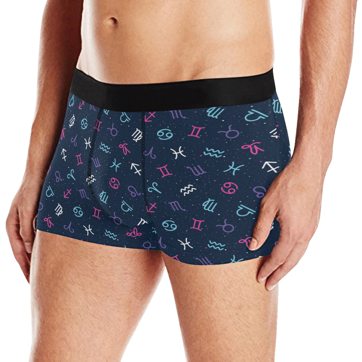 Constellation Pattern Print Design 04 Men's Boxer Briefs