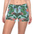 Bird Of Paradise Pattern Print Design BOP01 Yoga Shorts