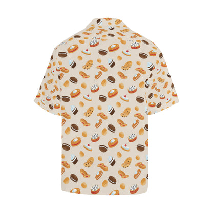 Biscuit Pattern Print Design 01 Men's Hawaiian Shirt