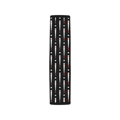 Baseball Pattern Print Design 03 Car Seat Belt Cover