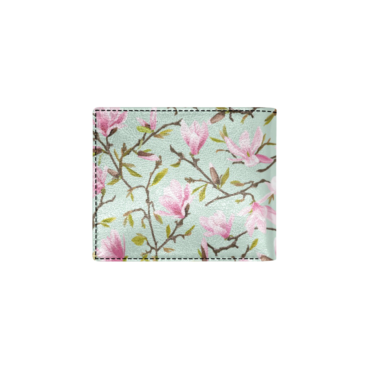 Magnolia Pattern Print Design MAG04 Men's ID Card Wallet