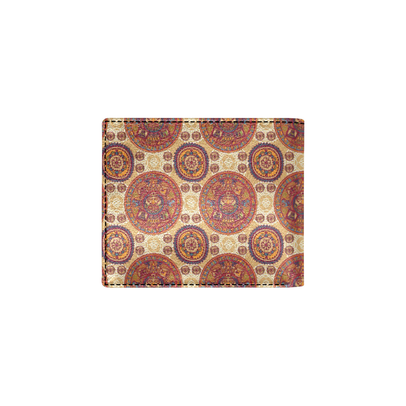 Calendar Aztec Pattern Print Design 01 Men's ID Card Wallet