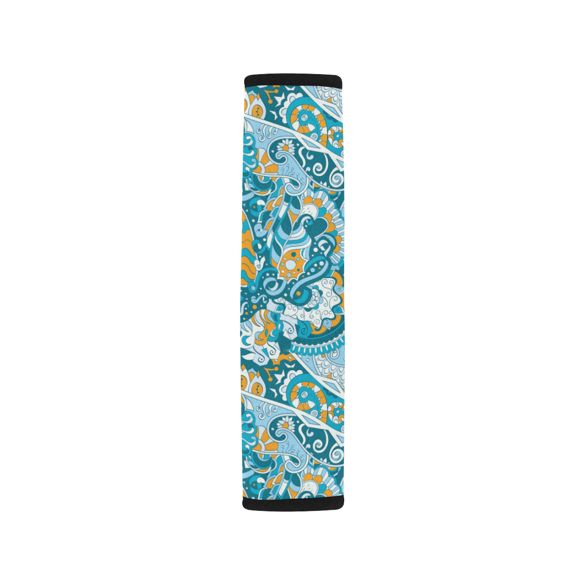 Funky Retro Pattern Print Design A03 Car Seat Belt Cover