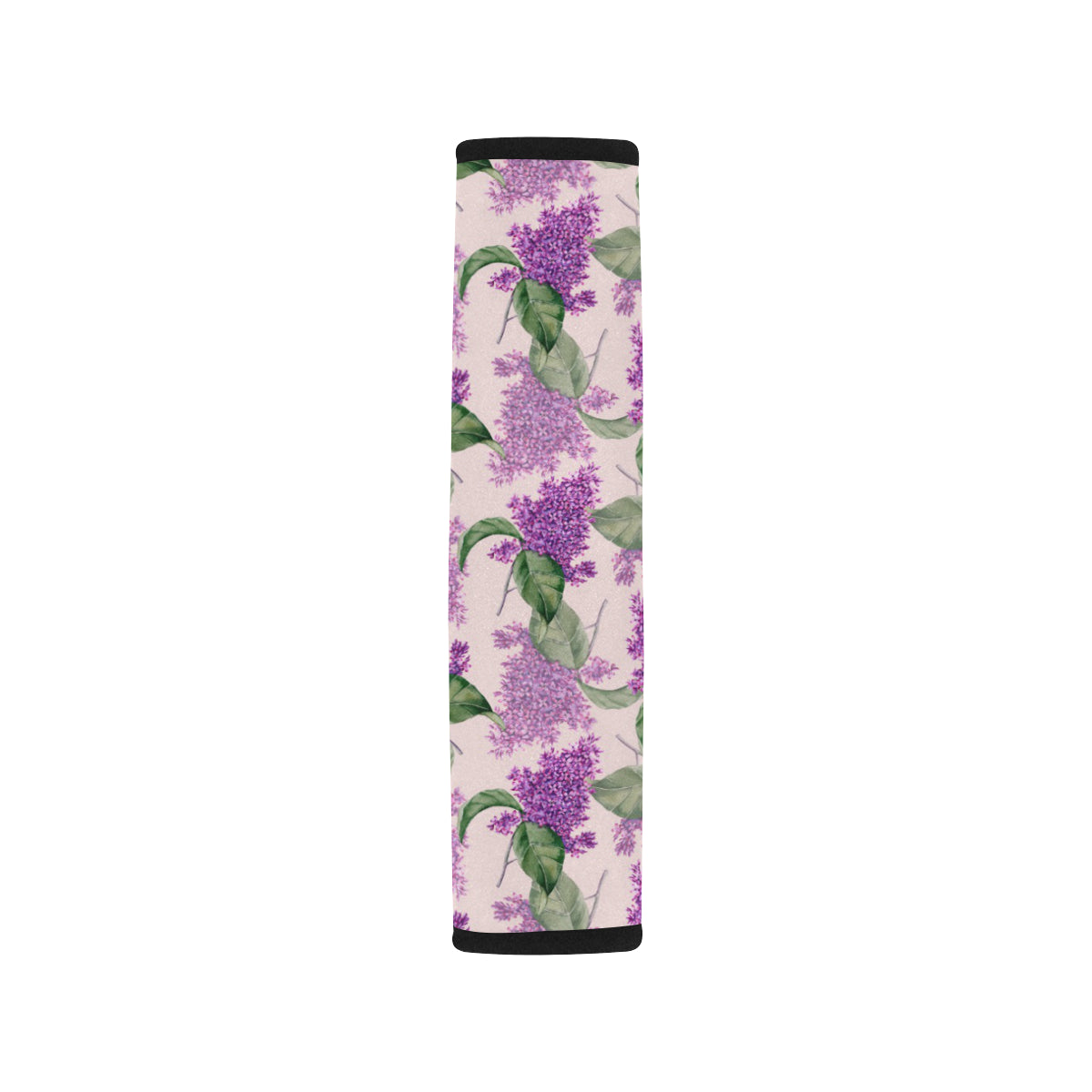 Lilac Pattern Print Design LI02 Car Seat Belt Cover